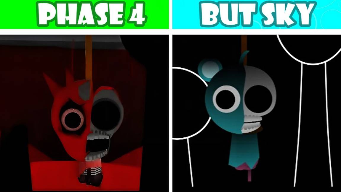 INCREDIBOX SPRUNKI PHASE 4☁️ | SKY ARMY vs BETTER ANIMS! ✨ НЕБЕСНЫЙ АПГРЕЙД! #сезонконтентаRUTUBE