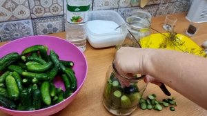 Огурцы БЕЗ СТЕРИЛИЗАЦИИ на зиму
