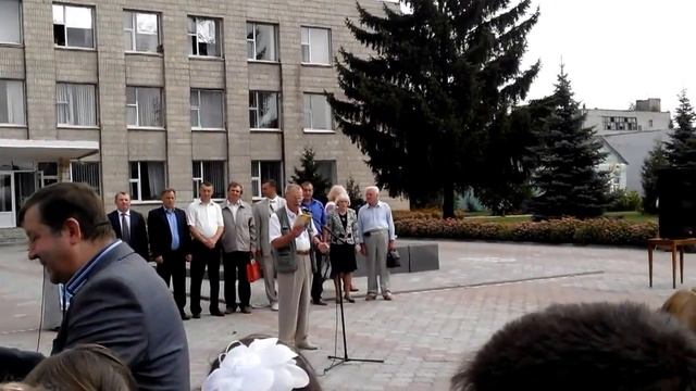 Буринь, 1.09.14. Відкриття  стели Т.Г.Шевченку...