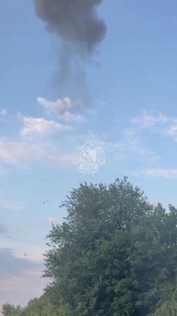 Момент сбития одного из БПЛА в Воронежской области попал на видео. 🫢