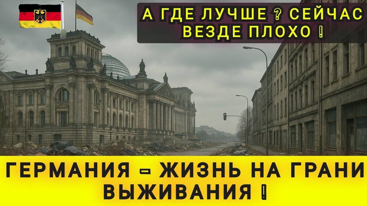 РУССКИЙ НЕМЕЦ РАЗОЧАРОВАН В ГЕРМАНИИ ❗️ ОТРАБОТАЛ 30 ЛЕТ И СТАЛ НИЩИМ ❗️