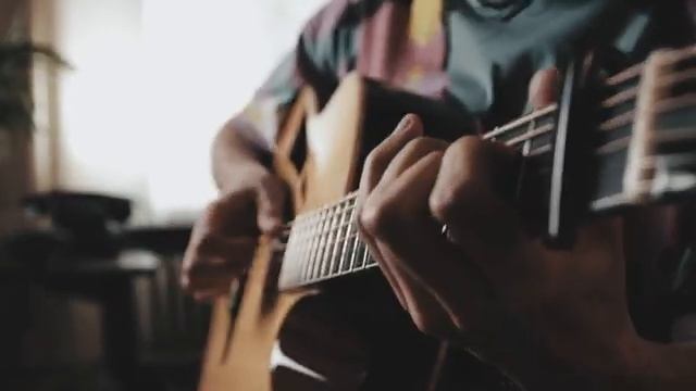 Уроки игры на акустической гитаре | SHAPE OF MY HEART (Sting) —  Intense fingerstyle guitar cover