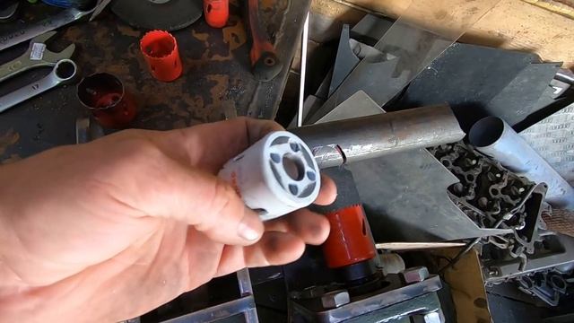 Почему не стоит покупать дорогие коронки. Самодельный торцеватель круглых труб смотреть онлайн