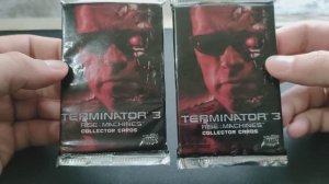 Распаковка карточек Терминатор 3: Восстание машин.