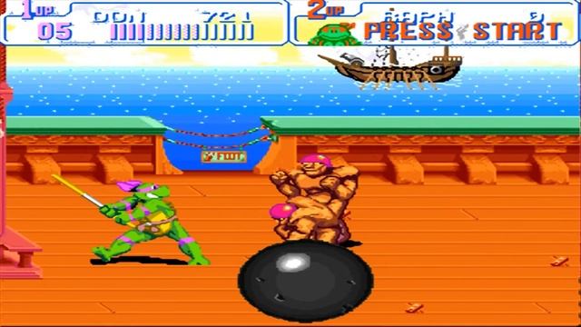 🎮 Teenage Mutant Ninja Turtles 4: Turtles In Time (HARD) NO DAMAGE (SNES, Super Nintendo)
