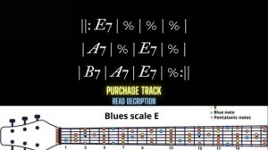 The Best Mississippi Delta Blues Rock Backing Track in E