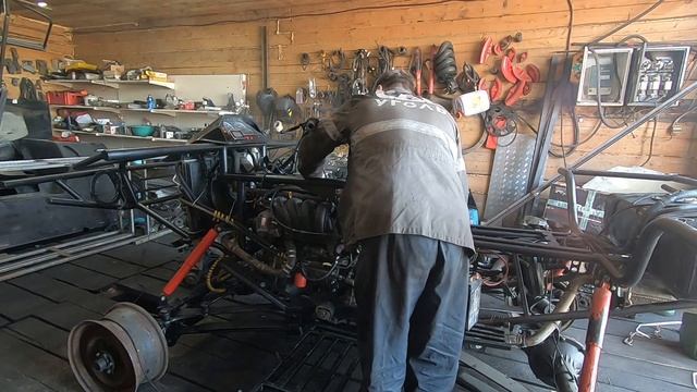 Первый запуск ДВС(1zz-fe) на квадроцикле после капиталки смотреть онлайн