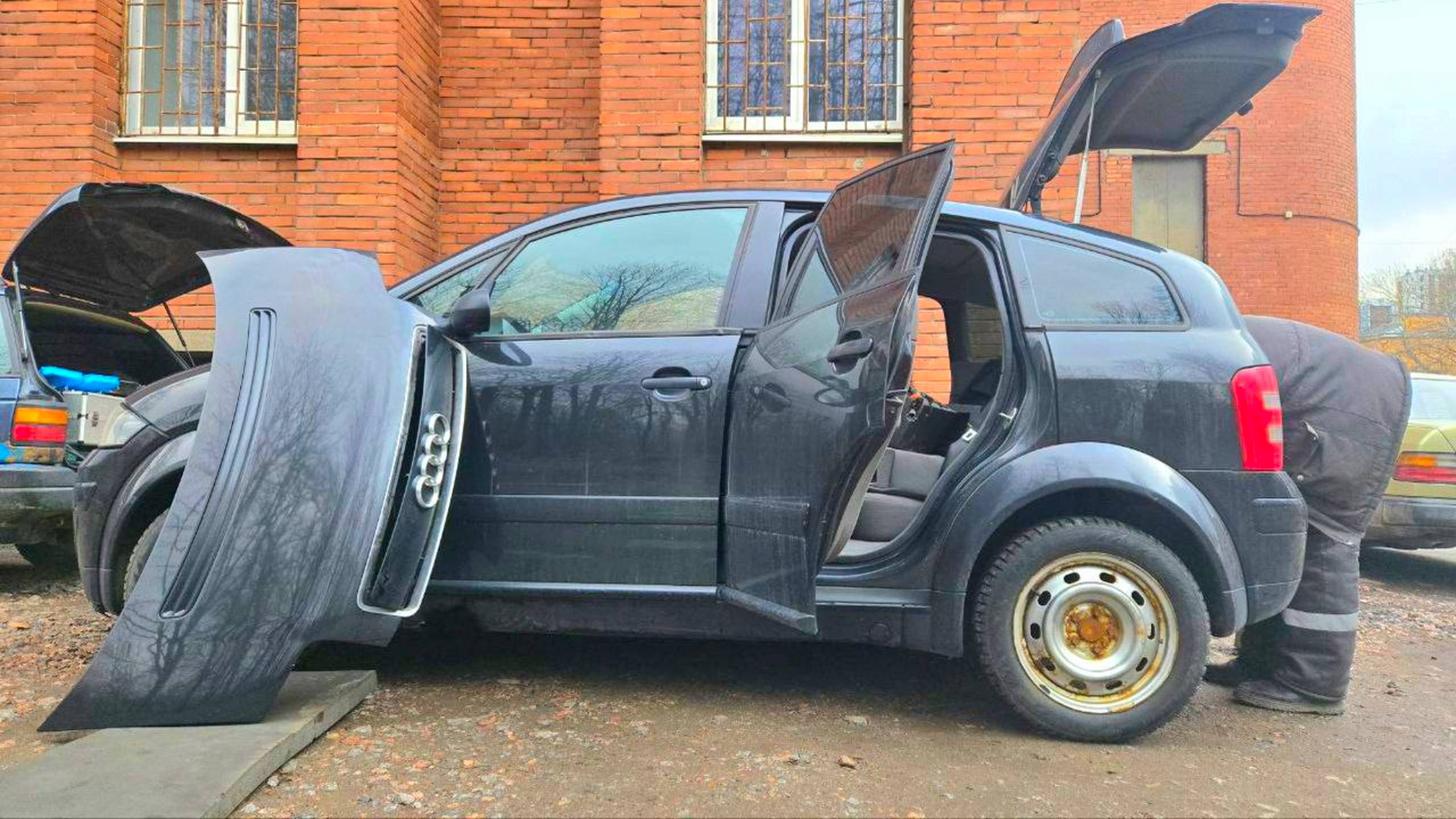 AUDI А2 оживление инженерного недоразумения. Что-то пошло не так.