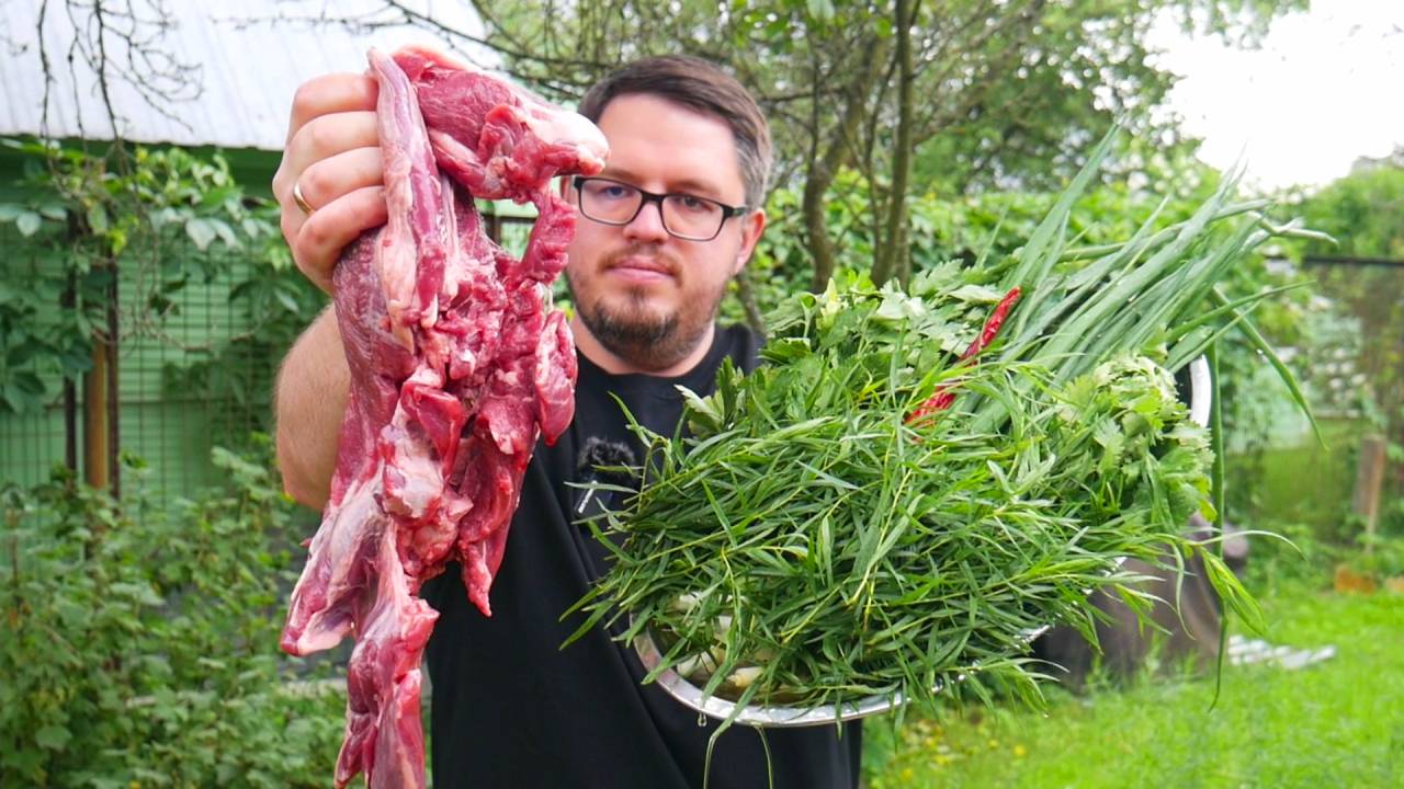 Мясо с Зеленью в казане – Рецепт ароматного Чакапули и Самый летний Лимонад
