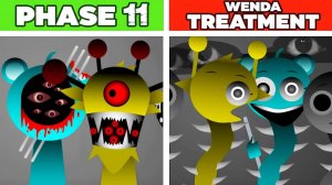 INCREDIBOX SPRUNKI💎 | DEF PHASE 11 + WENDA! ✨ ИДЕАЛЬНЫЙ КОШМАР! #сезонконтентаRUTUBE