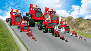 СЛОЖНАЯ ТРАССА ДЛЯ ГРУЗОВИКА МАКА ТАЧКИ МОЛНИЯ МАККУИН