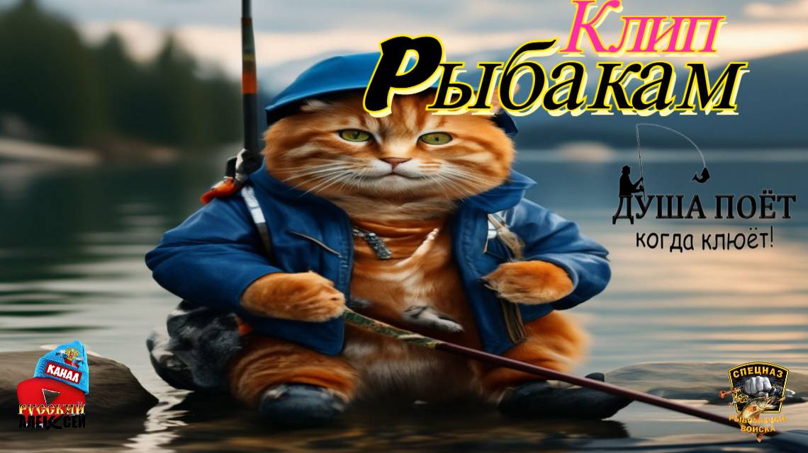 ✔Этот клип посвящается рыбакам и друзьям которые разделяют приятные моменты на рыбалке.