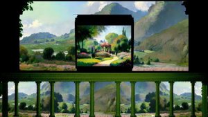 Эрмитажный театр - 2025. Интерьерный мэппинг, мультимедиа сценография Digital Opera