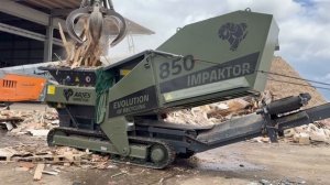Arjes Impaktor 850 в действии
