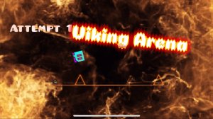 Viking Arena на 3🪙! Geometry Dash meltdown.