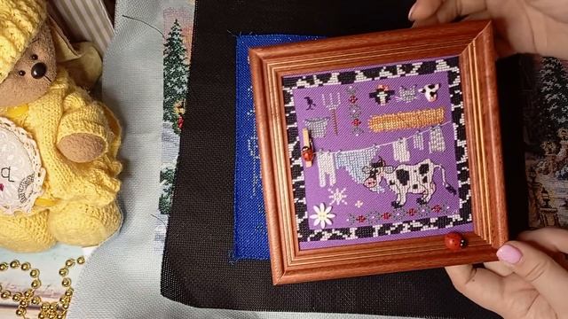 229. Вышивальные итоги 2023! 30 готовых работ! смотреть онлайн