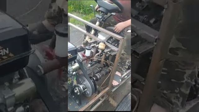 Первый выезд на переломке. Стадия интересно как едет ... смотреть онлайн