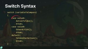 46 Switch Statements