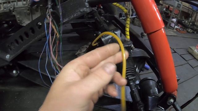 Движка уже на квадроцикле. Остается электрику собрать и запускать смотреть онлайн