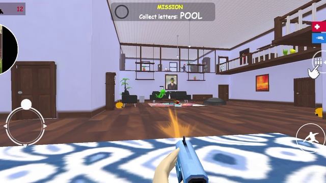 Глеб играет в игру пот названию люди с автоматами против итальянских мемов