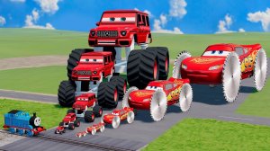 ТАЧКИ МОЛНИЯ МАККУИН VS ГЕЛИК ПОЛОСА ПРЕПЯДСТВИЙ