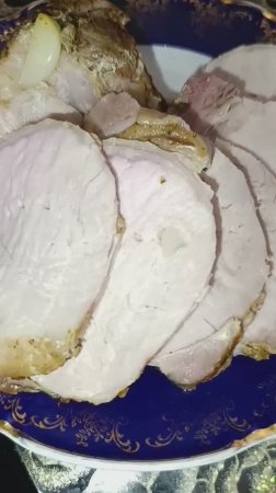 Запеченная буженина.