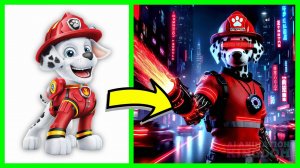 ЧТОО! Весь Щенячий Патруль Но Они Все В Стиле Необычной Игры!