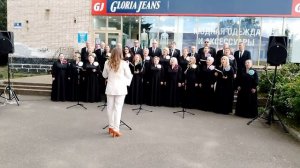 Академический хор "Благовест" 5 июля 2025 г выступление в День города Тихвин