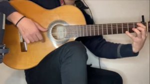 [Соло на гитаре] Фильм "Тонущая любовь" В погоне за Коу - гитара с фингерстайлом