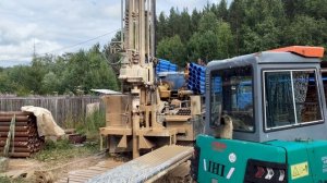 Бурение с промывкой с.Мраморское 2025