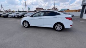 Hyundai  	Solaris	2015	белый	Z94CT41DBFR390473