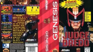 Sega Mega Drive 2 (Smd) 16-bit Judge Dredd - The Movie Прохождение