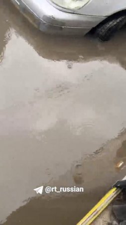 Новосибирск затопило сильным ливнем. Улицы стали реками. 💦