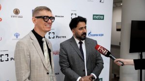 Жаан Ниссар Лоун и Сергей Дворянов - XХ Международный кинофестиваль "В кругу Семьи" в Ярославле