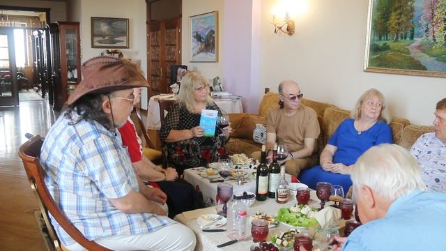 Литературная гостиная эстонской писательницы Хелью Ребане. 14 июля 2025