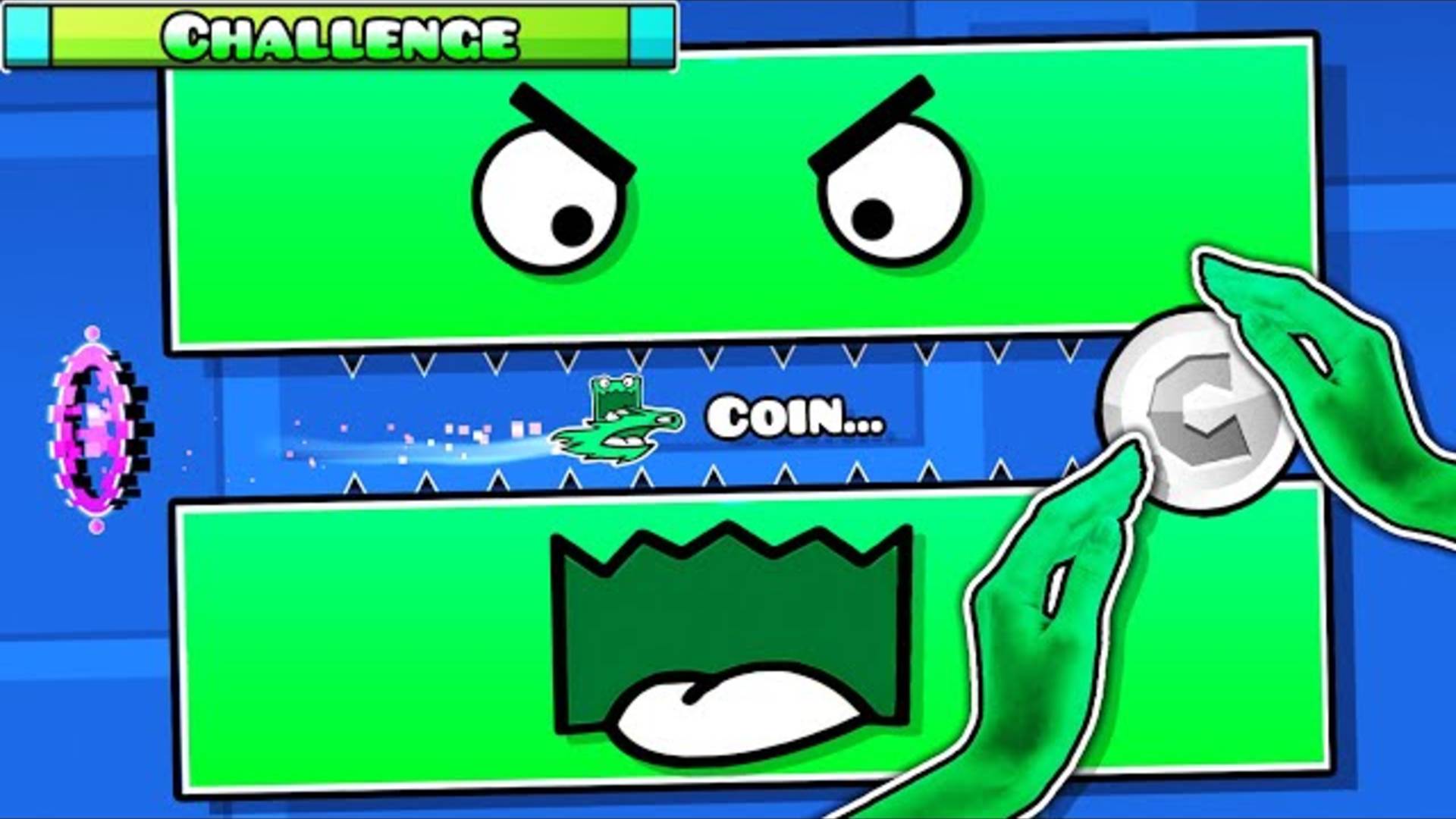 I Want Coin, "Mulpan Challenge - 36", Geometry Dash 2.11 Мне нужна монета, «Mulpan Challenge - 36»,