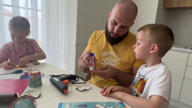 2025. Мастер-класс "Весёлая карусель" подготовила семья Ординых,  группа "Ласточка".
