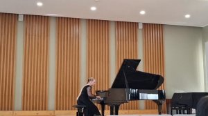 В.А.Моцарт Соната G Dur K 283, I ч. Э.Григ "Гаде". Исполняет Злата Русских (фортепиано 8 класс).