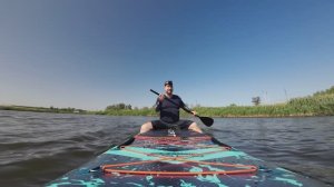 Вот и купил Сапборд! Весело и задорно! Всем советую! Учимся держаться на воде!