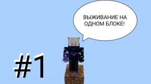 Выживание на одном блоке #1