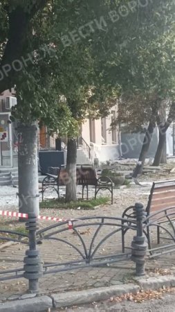 Обстановка в центре Воронежа после атаки украинских БПЛА. 😱