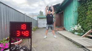 Толчок 5’ гири 20 кг