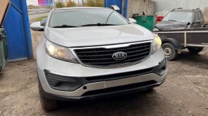 Замена переднего крыла, бампера и фары на Kia Sportage 3 SL 865113U000