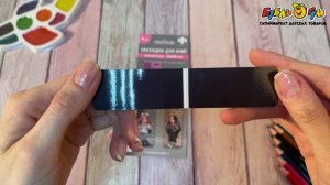 334452 Набор магнитных закладок Восхитительная девочка 25х58мм 4шт