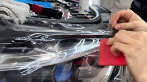 Бронирование фар и лобового стекла BMW X6