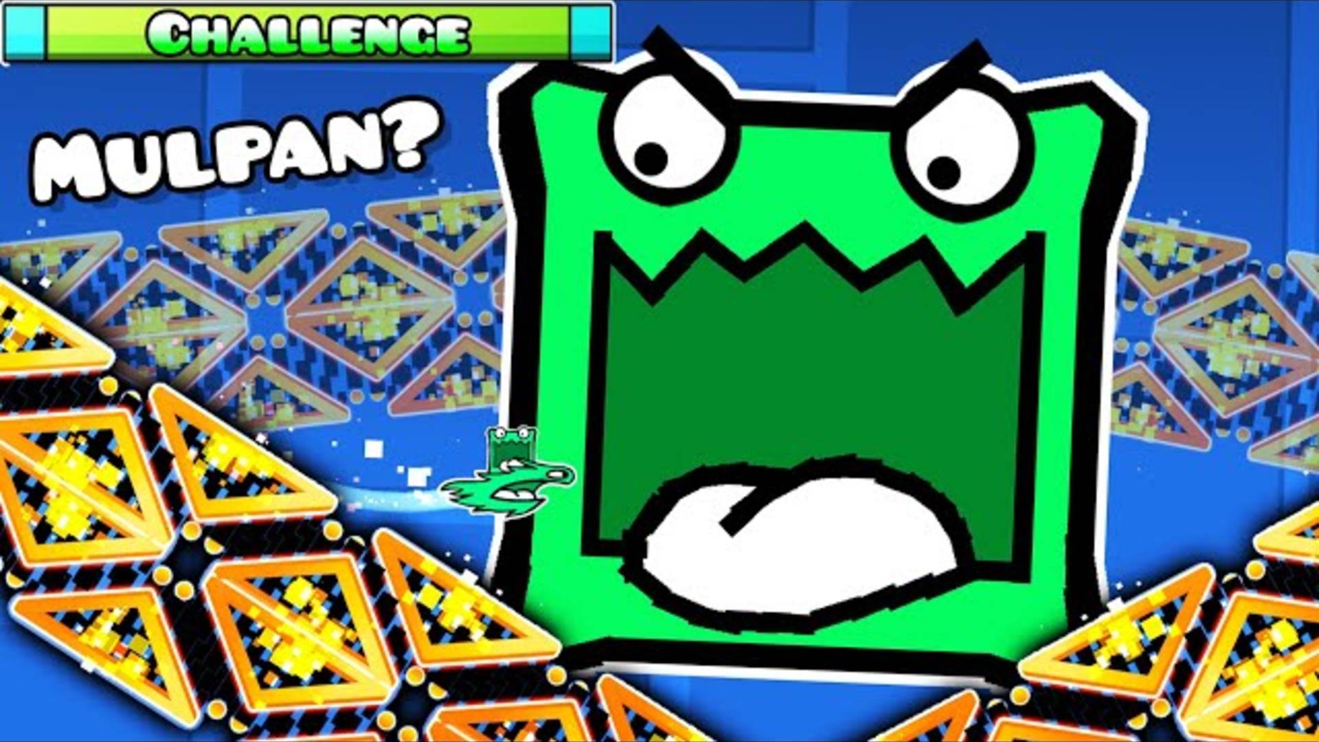 Another Mulpan, "Mulpan Challenge - 33", Geometry Dash 2.11 Ещё один Мулпан, «Mulpan Challenge - 33» смотреть онлайн