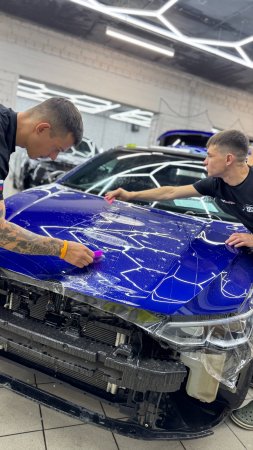 Бронирование кузова автомобиля Volkswagen Golf полиуретановой пленкой
