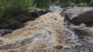 Карелия. Питкяранта. Водопад Мюллюкюля. Водопад Нижний Койриноя
