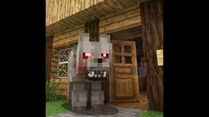 Сказка Майнкрафт Девочка в красном плаще и Зомби.