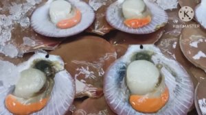 МОРСКИЕ ДЕЛИКАТЕСЫ НА РЫБНОМ РЫНКЕ. ТАЙЛАНД. ПАТТАЙЯ